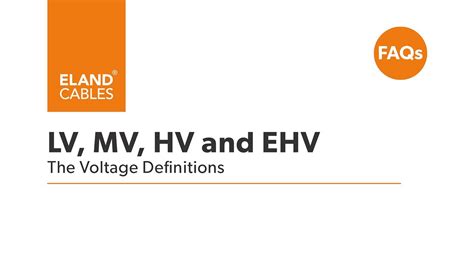 hv vs mv vs lv